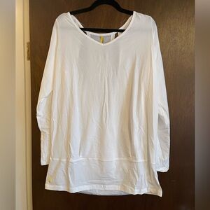 LOLË women’s Suddhi Top, size XL, white